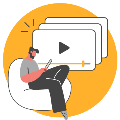 icono servicio píldoras de vídeo